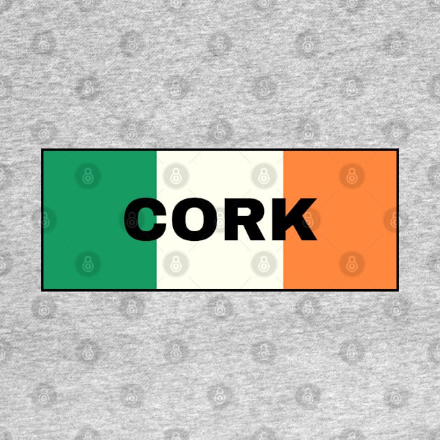 Cork City in Irish Flag by aybe7elf